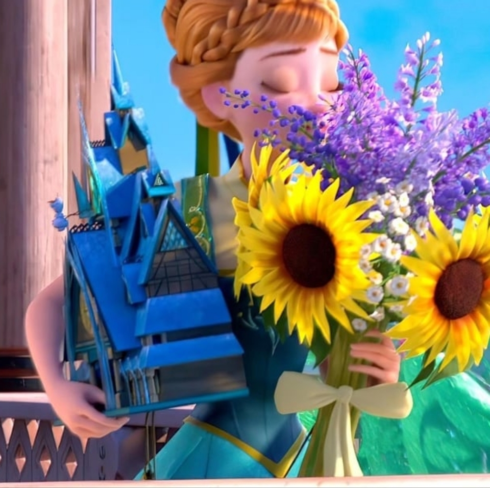 Frozen Fever Flowers Anna Cosplay